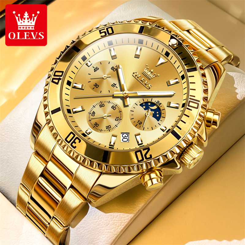 Luxury Watch Investment - OLEVS Watch Men Top Brand Luxury