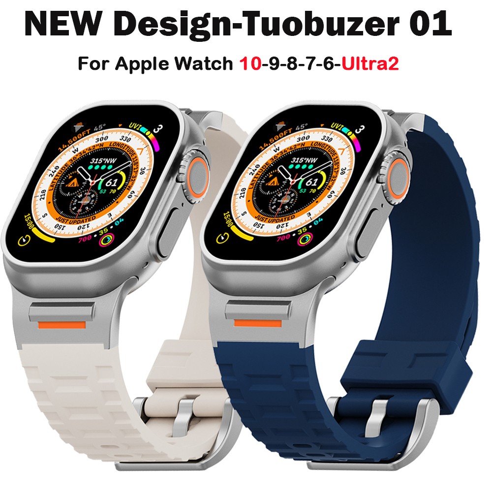 Titanium Sport Watch - NEW design Sport Strap For Apple