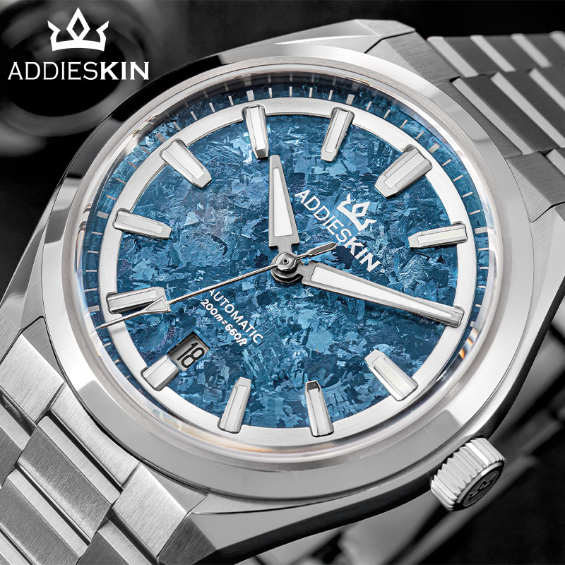 Titanium Sport Watch - ADDIESDIVE Luxury Watch Sapphire Titanium Dial