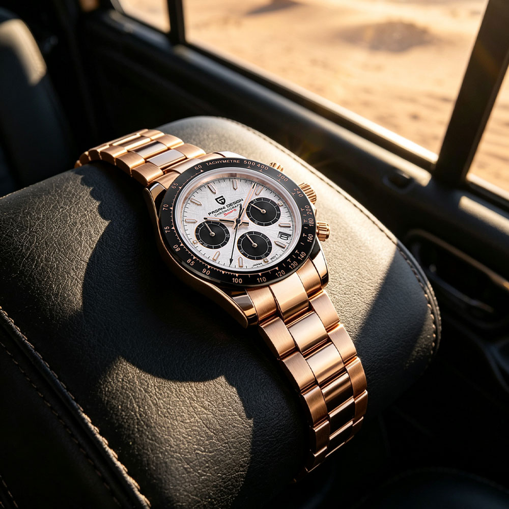 Luxury Watch Logo - Top Brand PAGANI DESIGN Luxury Men