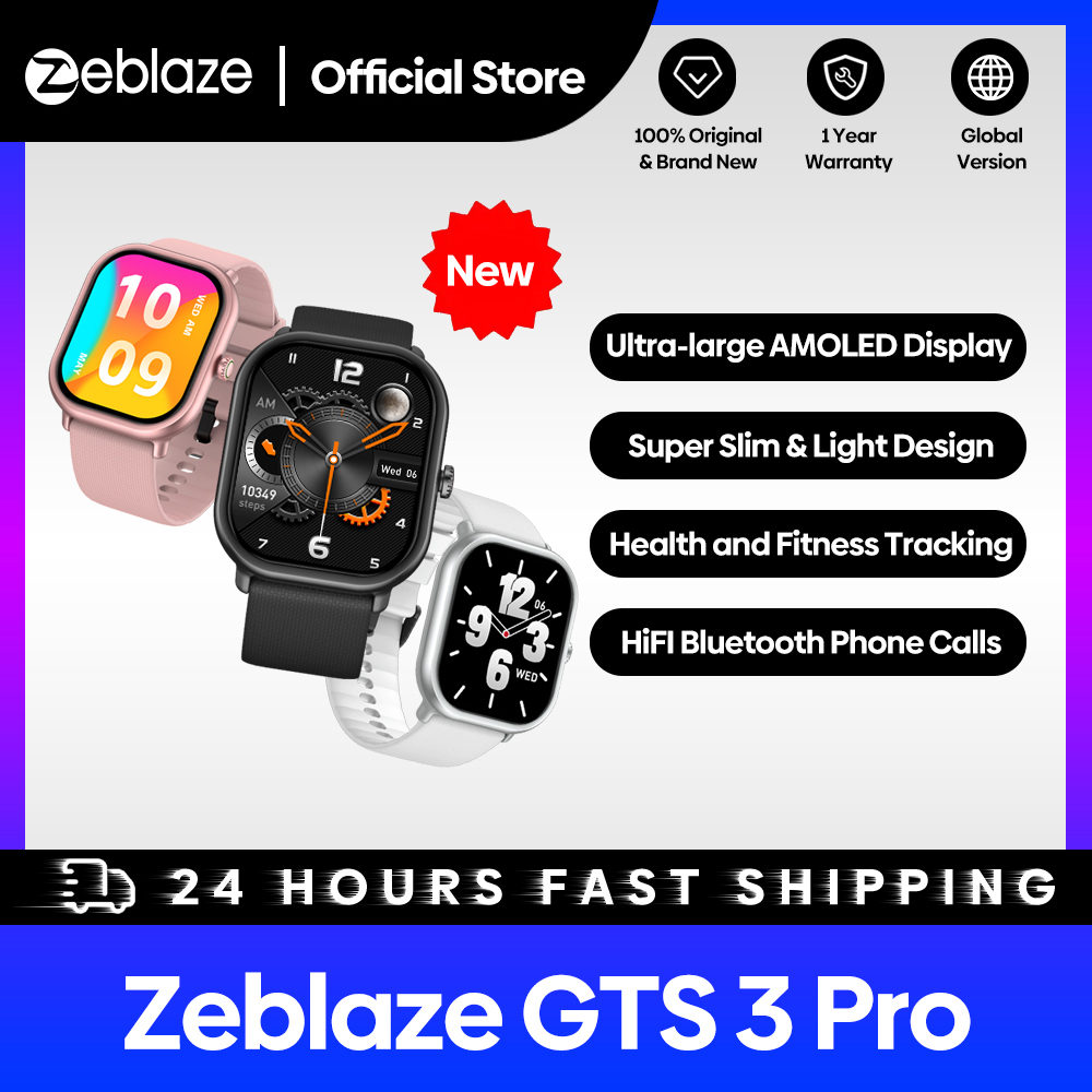 Open Heart Watch - New Zeblaze GTS 3 Pro Voice