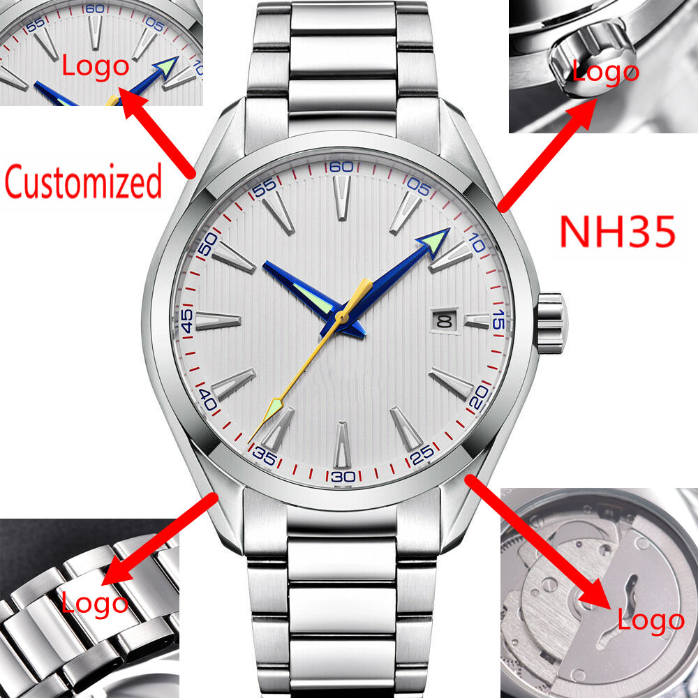 Luxury Watch Logo - Custom Logo 41mm Men Miyota/NH35 Automatic