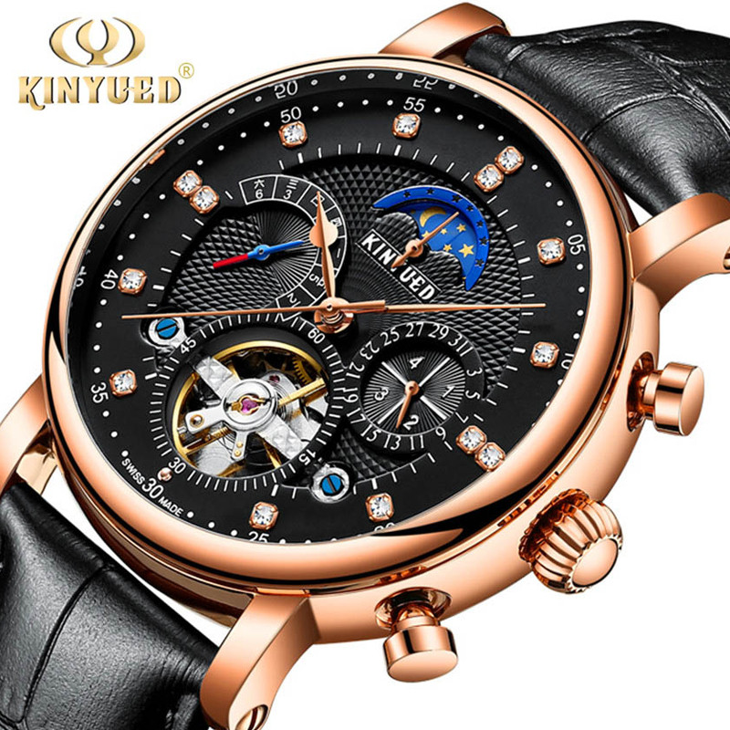 Luxury Watch On Sale - Luxury Brand KINYUED Automatic Mechanical Men