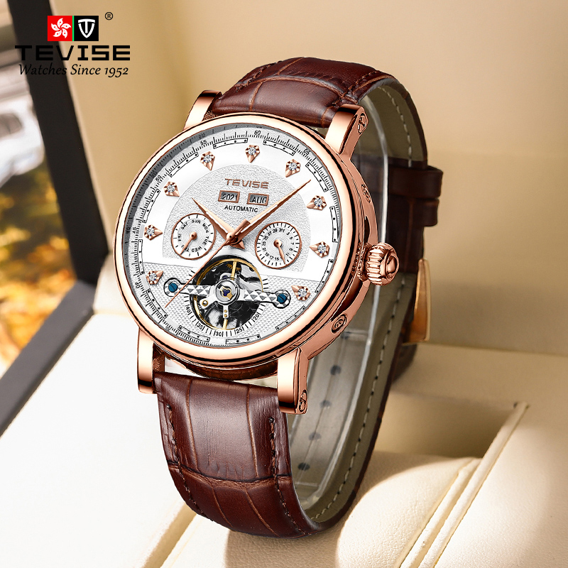 Luxury Watch On Sale - TEVISE Watch for Man Automatic Mechanical