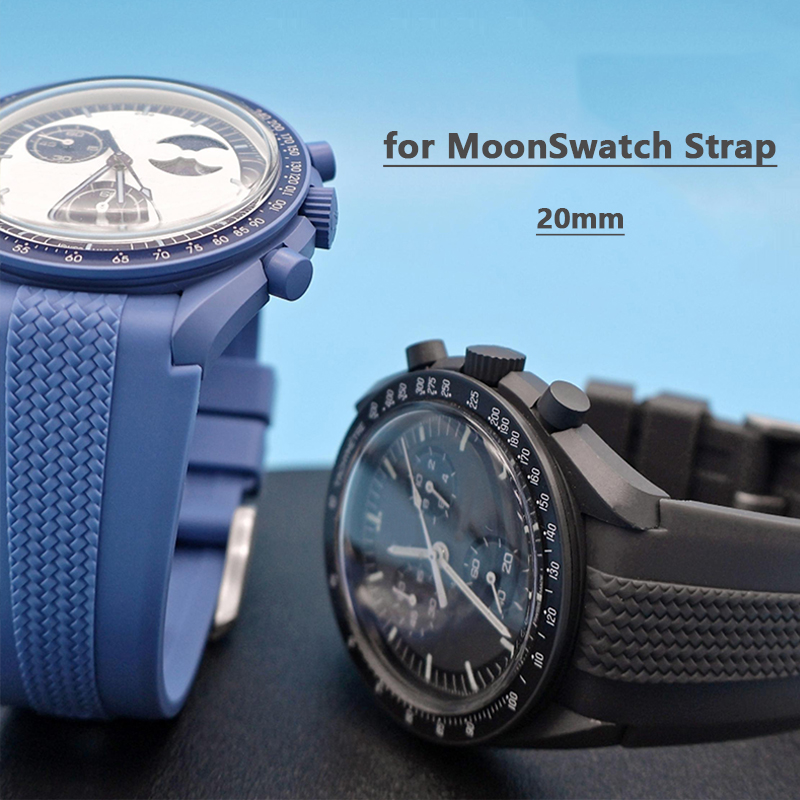 Rubber Strap for Swatch X Omeg - Omega Watch Speedmaster recension och pris