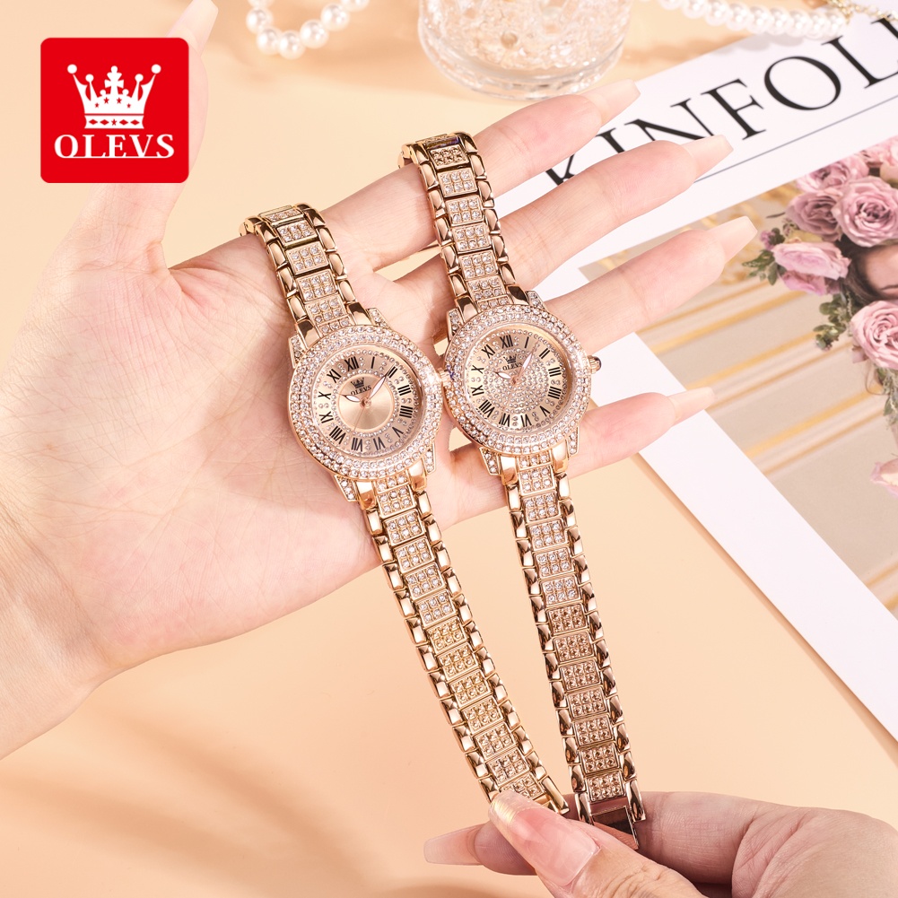 OLEVS Luxury Fashion ladies' w - Luxury Watch & Jewellery recension och pris