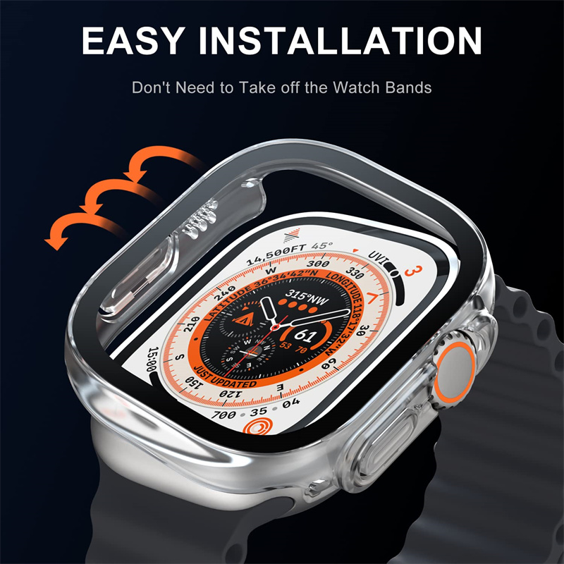 Glass+case For Apple Watch Ult - Luxury Watch Apple recension och pris