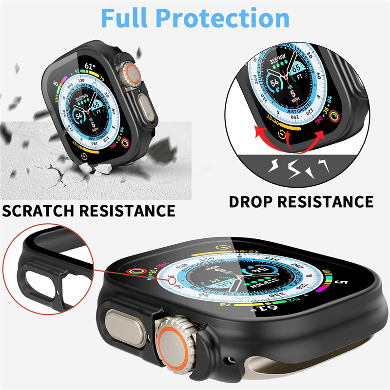 Glass+case For Apple Watch Ult - Luxury Watch Apple recension och pris