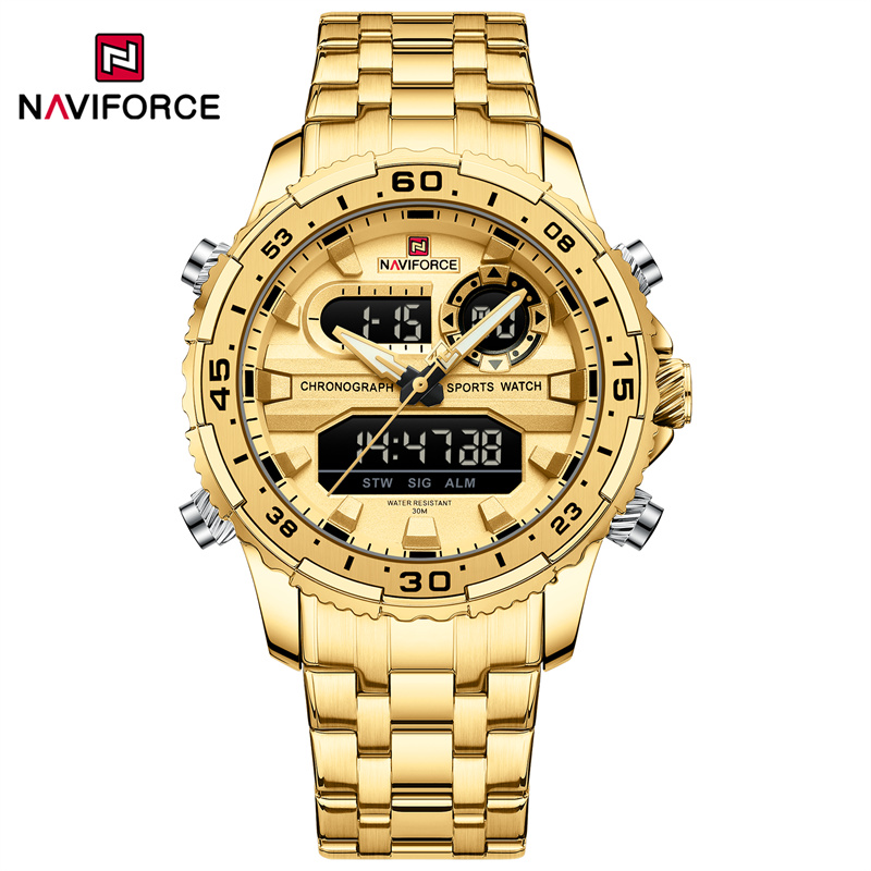 NAVIFORCE Man's Quartz Watches - Luxury Watch Trading recension och pris