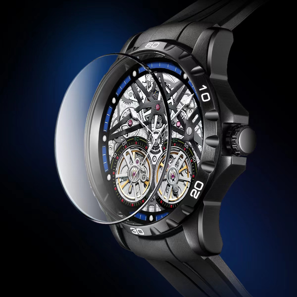 Mark Fairwhale Men's Watches W - Open Heart Watch recension och pris