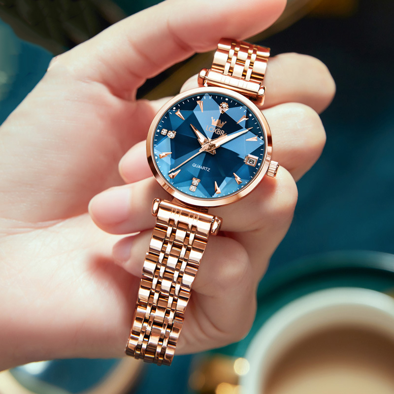 Women Luxury Crystal Date Watc - Open Heart Watch recension och pris