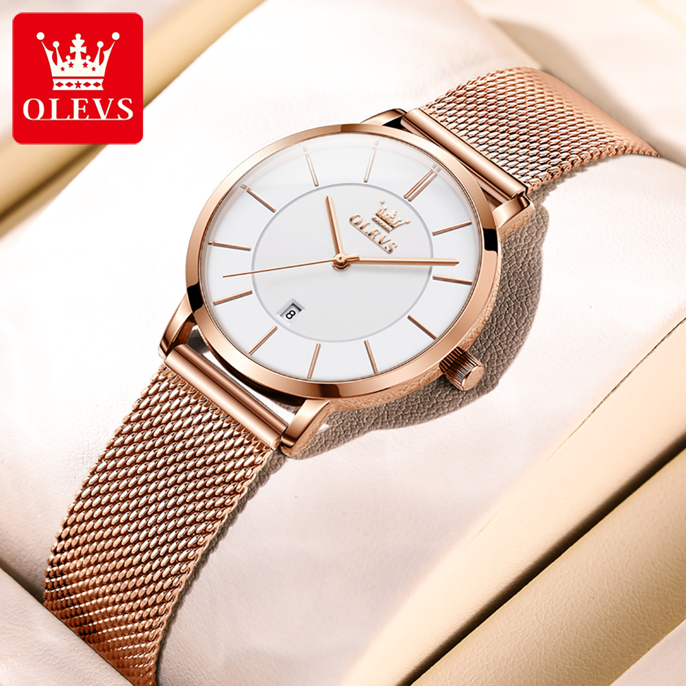 OLEVS Woman Watch 5869 Elegant - Luxury Watch Logo recension och pris