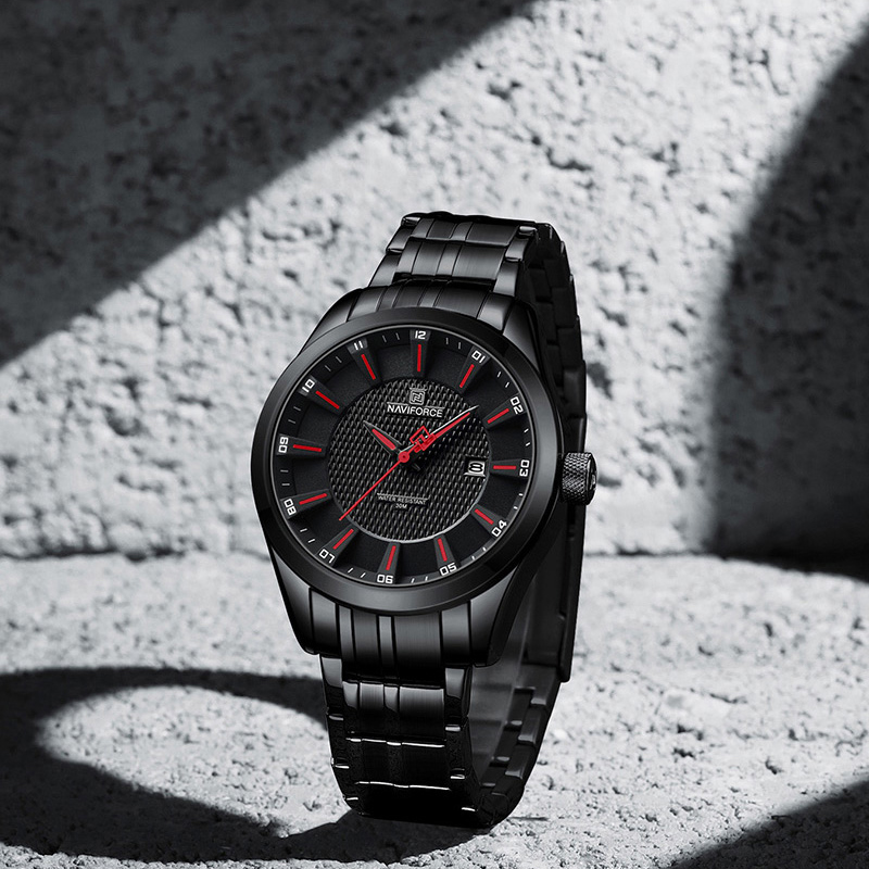 NAVIFORCE Men's Quartz Watch F - Luxury Watch Trading recension och pris