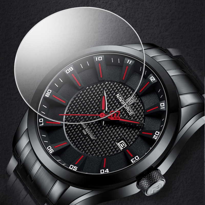 NAVIFORCE Men's Quartz Watch F - Luxury Watch Trading recension och pris