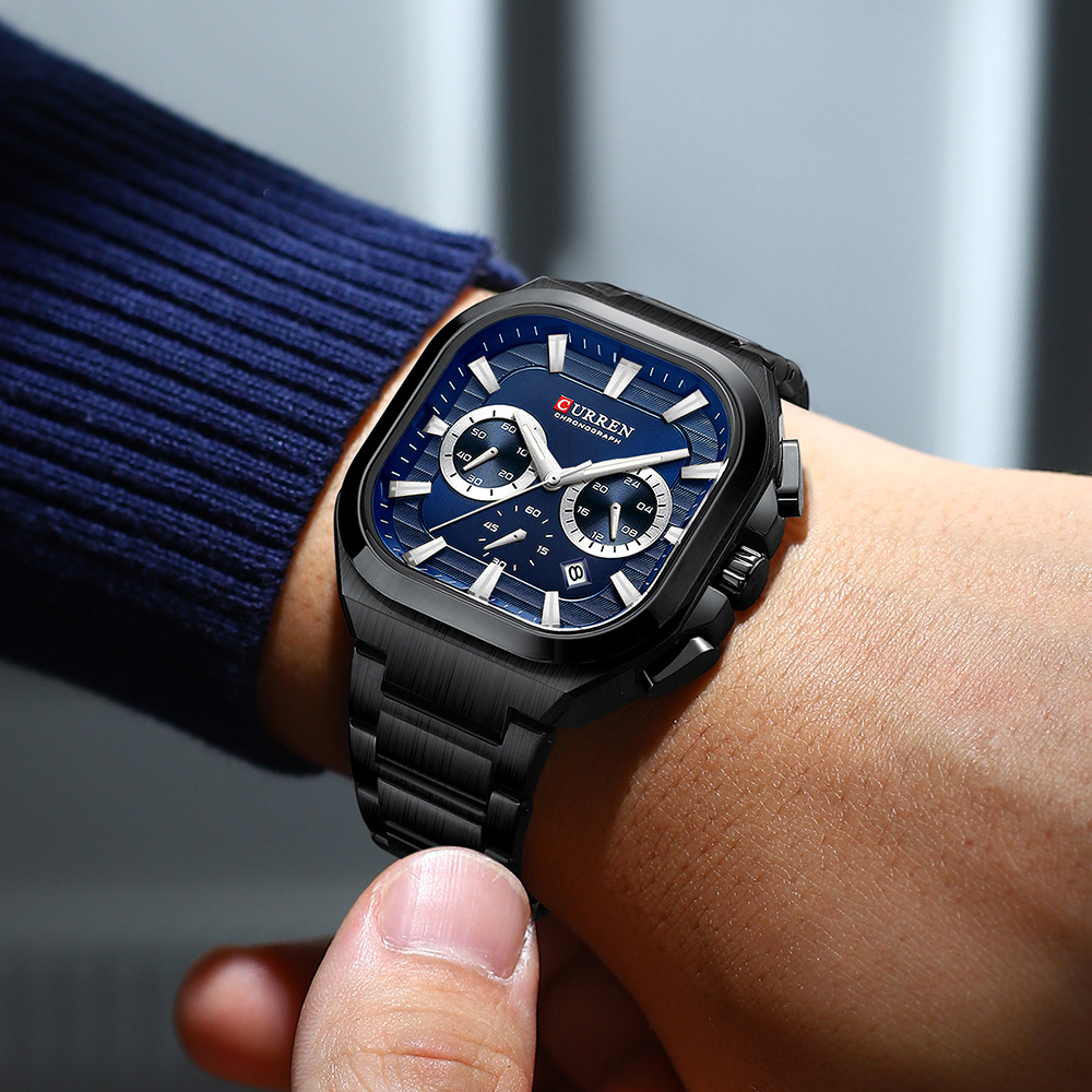 CURREN Business Watch Men Fash - Luxury Watch Apple recension och pris