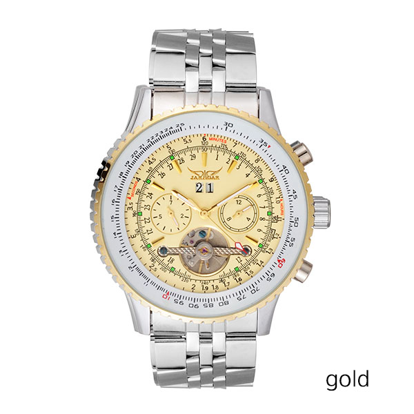 JARAGAR Mens Watches Luxury St - Automatic Pilot Watch recension och pris