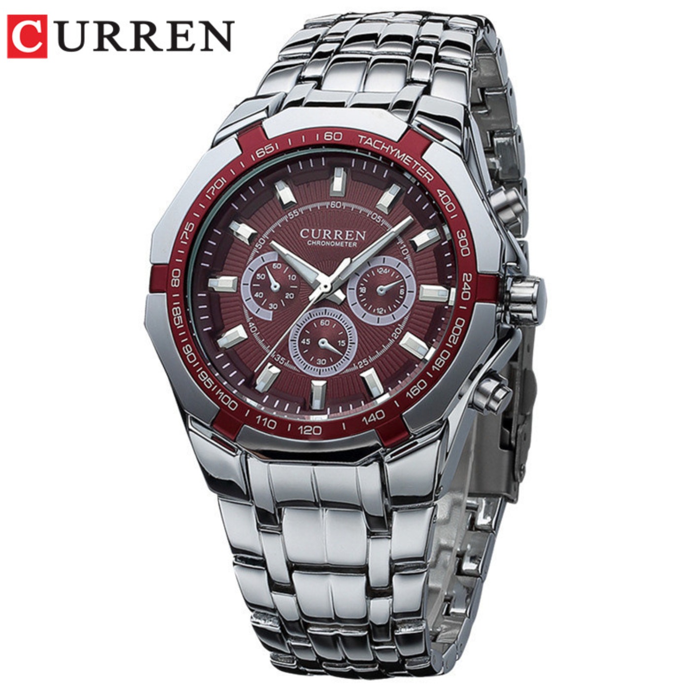 CURREN Men Luxury Brand Milita - Luxury Watch Logo recension och pris