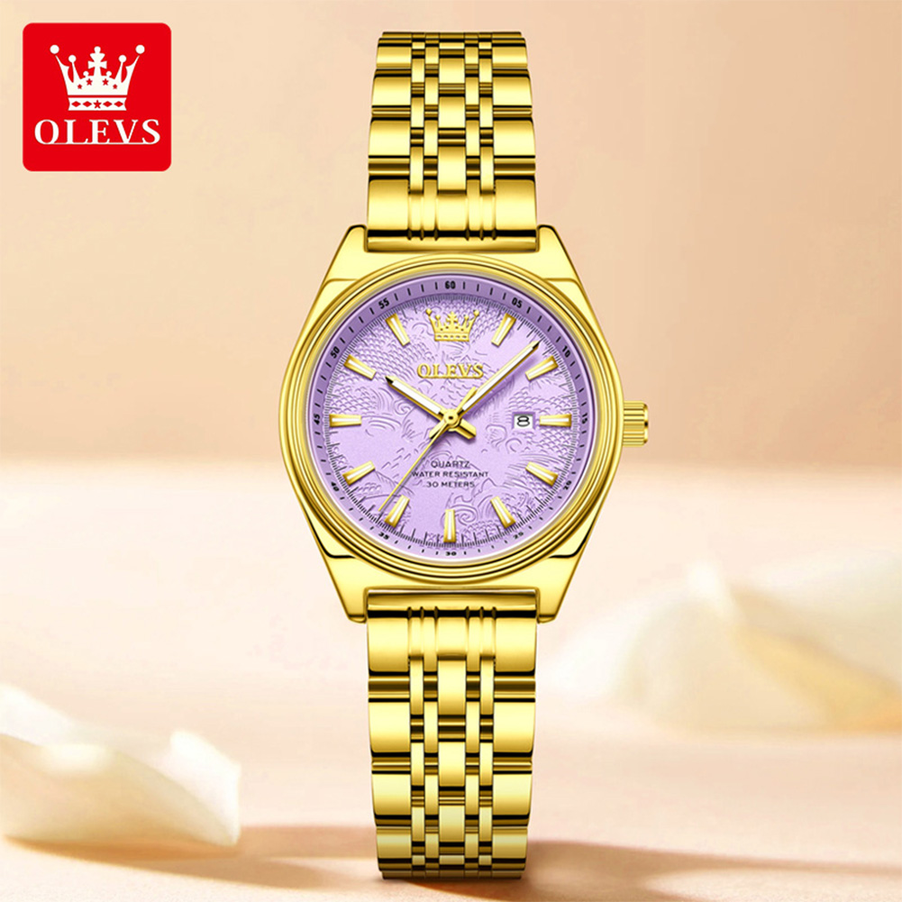 OLEVS Brand Luxury Gold Watch  - Luxury Watch Cheap recension och pris