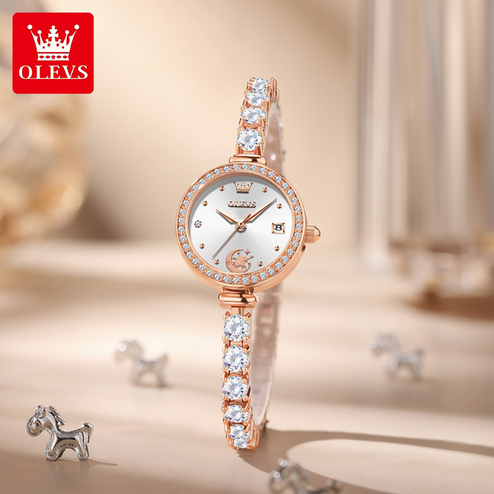 OLEVS 2998 Brand Original Auth - Luxury Watch Logo recension och pris