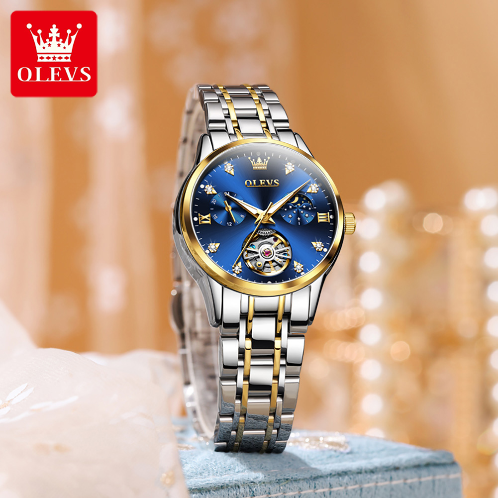 OLEVS Women's Watches Luxury T - Automatic Pilot Watch recension och pris