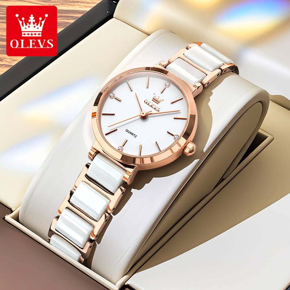 OLEVS Women Watch 5877 Luxury  - Luxury Watch Logo recension och pris