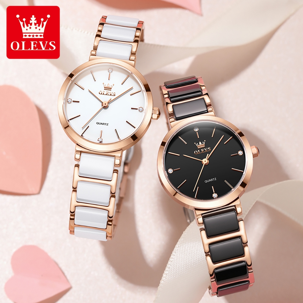 OLEVS Women Watch 5877 Luxury  - Luxury Watch Logo recension och pris