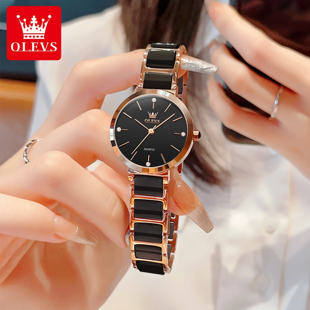 OLEVS Women Watch 5877 Luxury  - Luxury Watch Logo recension och pris