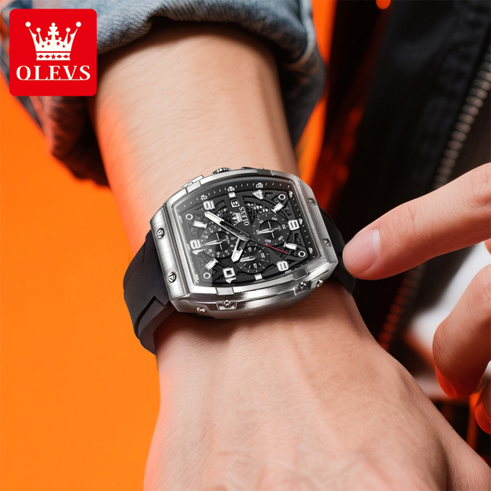 OLEVS Men Watches 2976 Luxury  - Luxury Watch Investment recension och pris