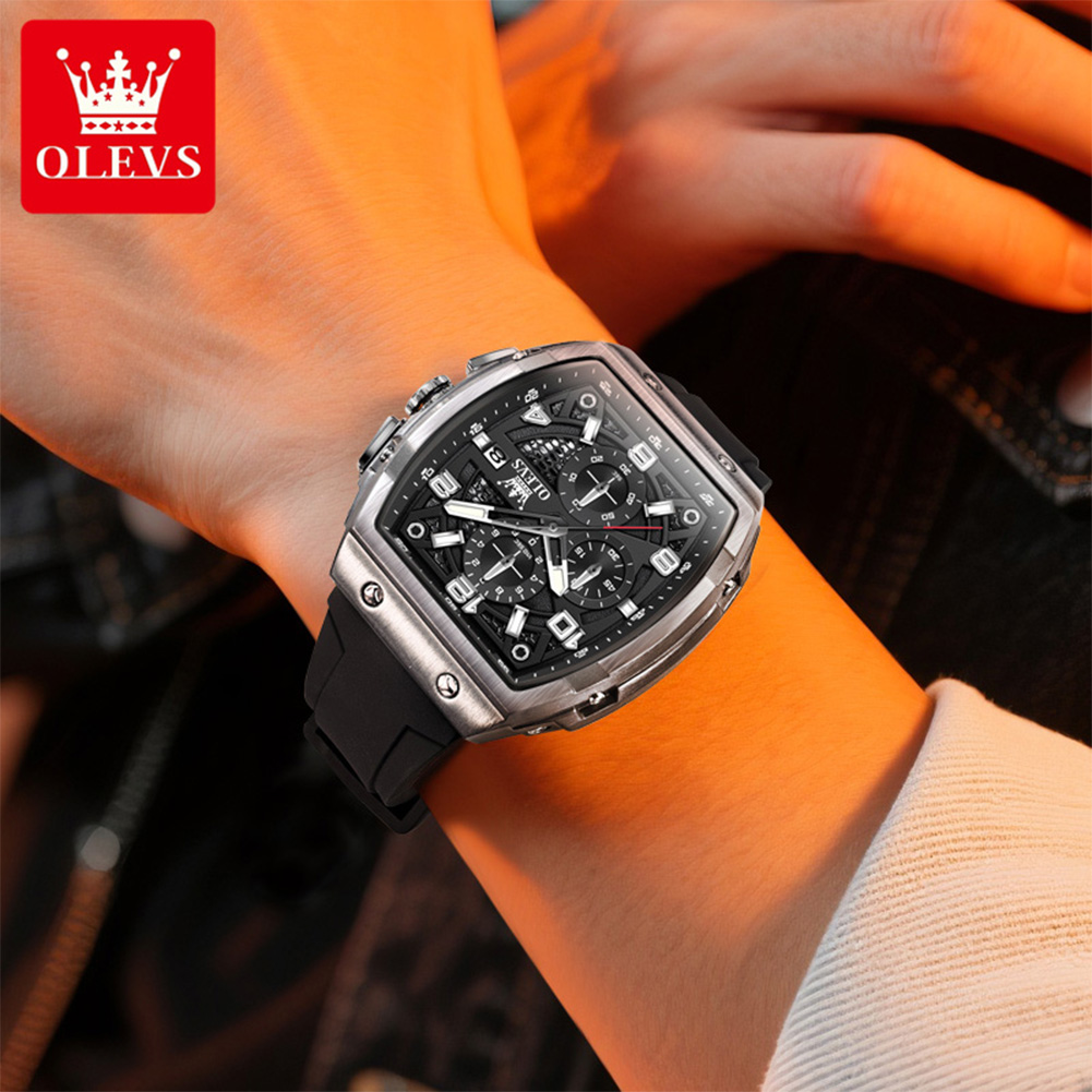 OLEVS Men Watches 2976 Luxury  - Luxury Watch Investment recension och pris