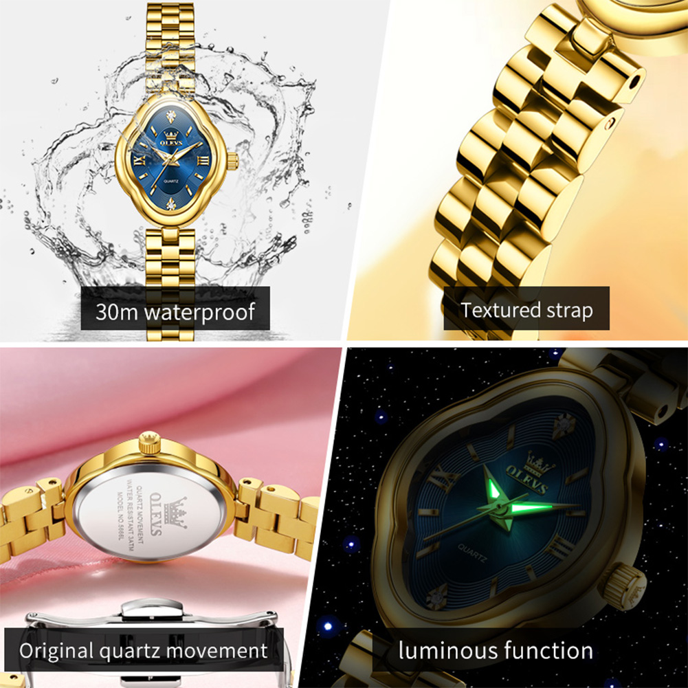 OLEVS Brand New Women's Quartz - Luxury Watch Cheap recension och pris