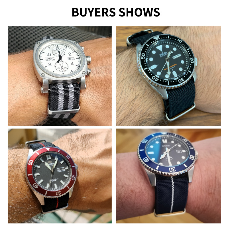 60's French Army Watch Strap f - Luxury Watch Logo recension och pris