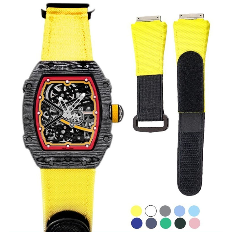 Custom Made FKM Rubber Strap f - Luxury Watch Richard Mille recension och pris