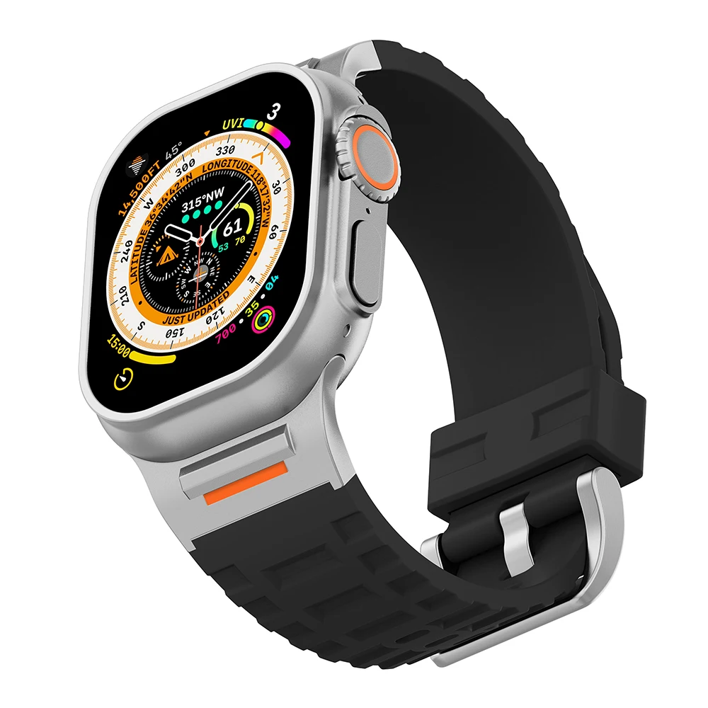 NEW design Sport Strap For App - Titanium Sport Watch recension och pris