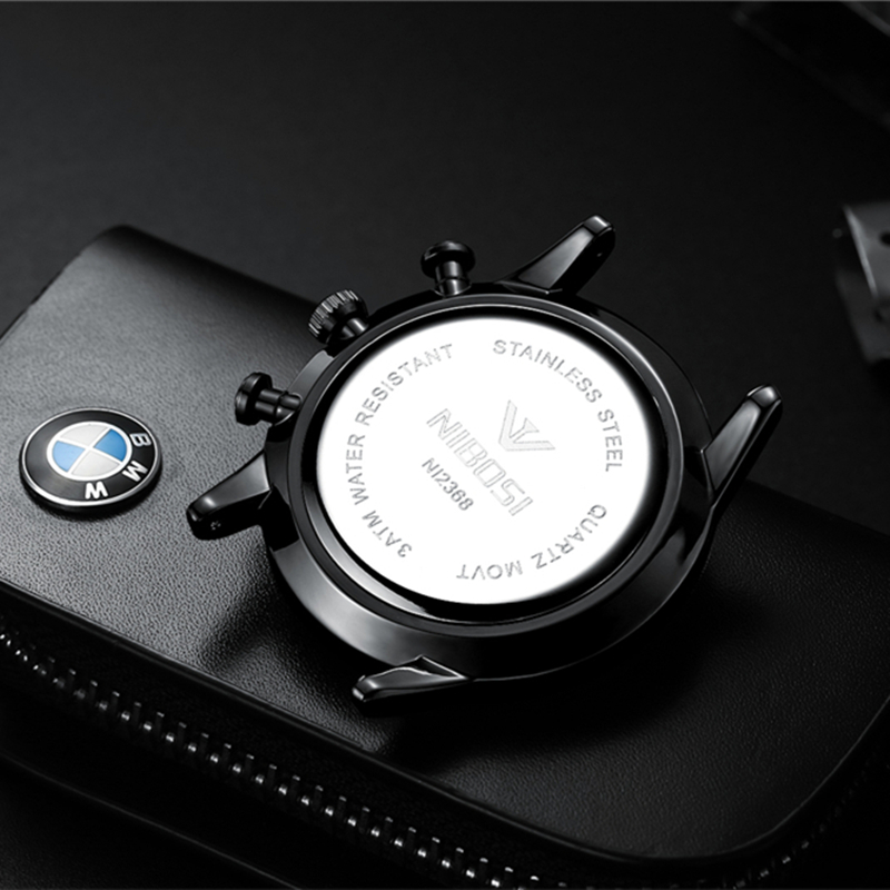 NIBOSI Fashion Mens Watches To - Luxury Watch Logo recension och pris