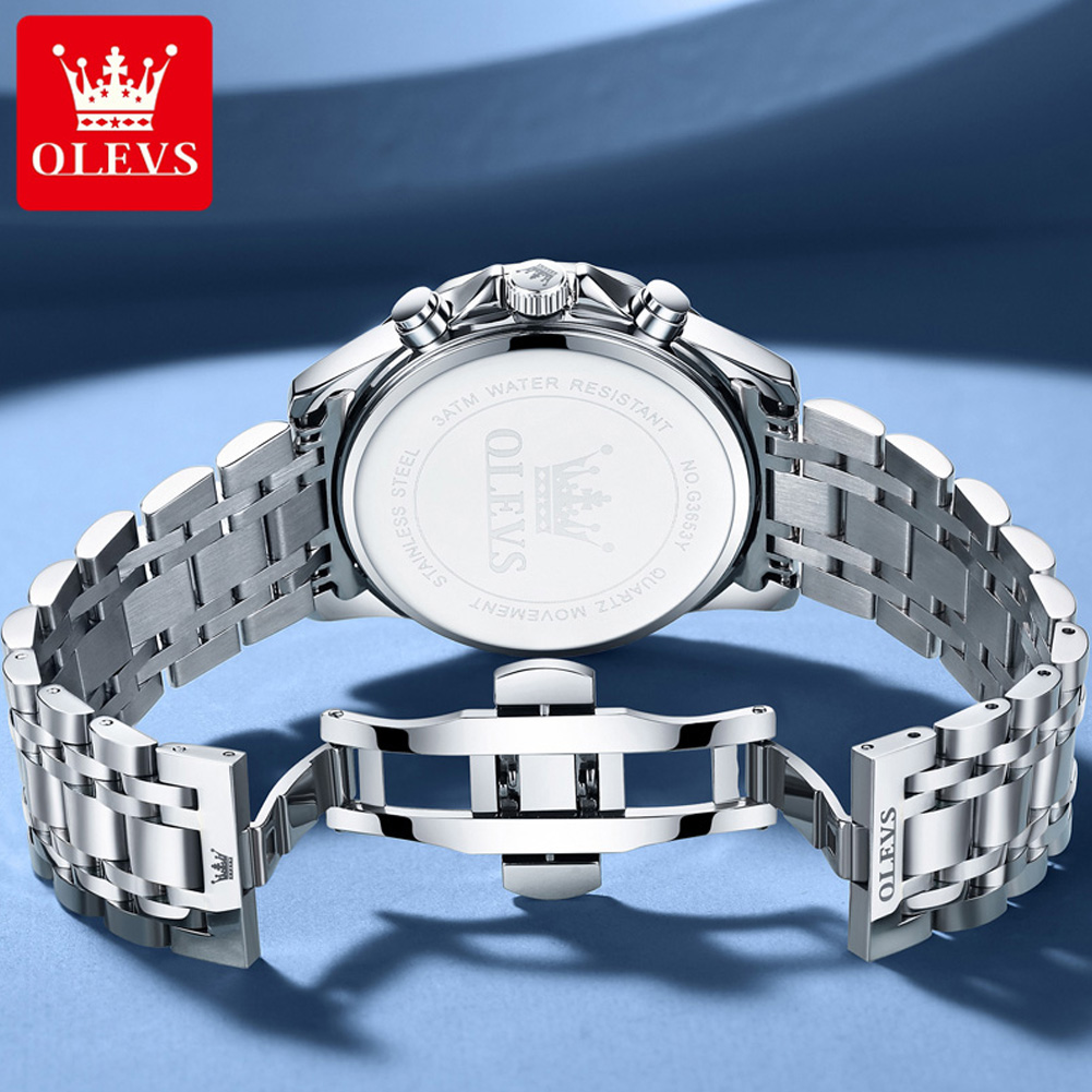 OLEVS 3653 Brand Moon Phase Ca - Luxury Watch Investment recension och pris