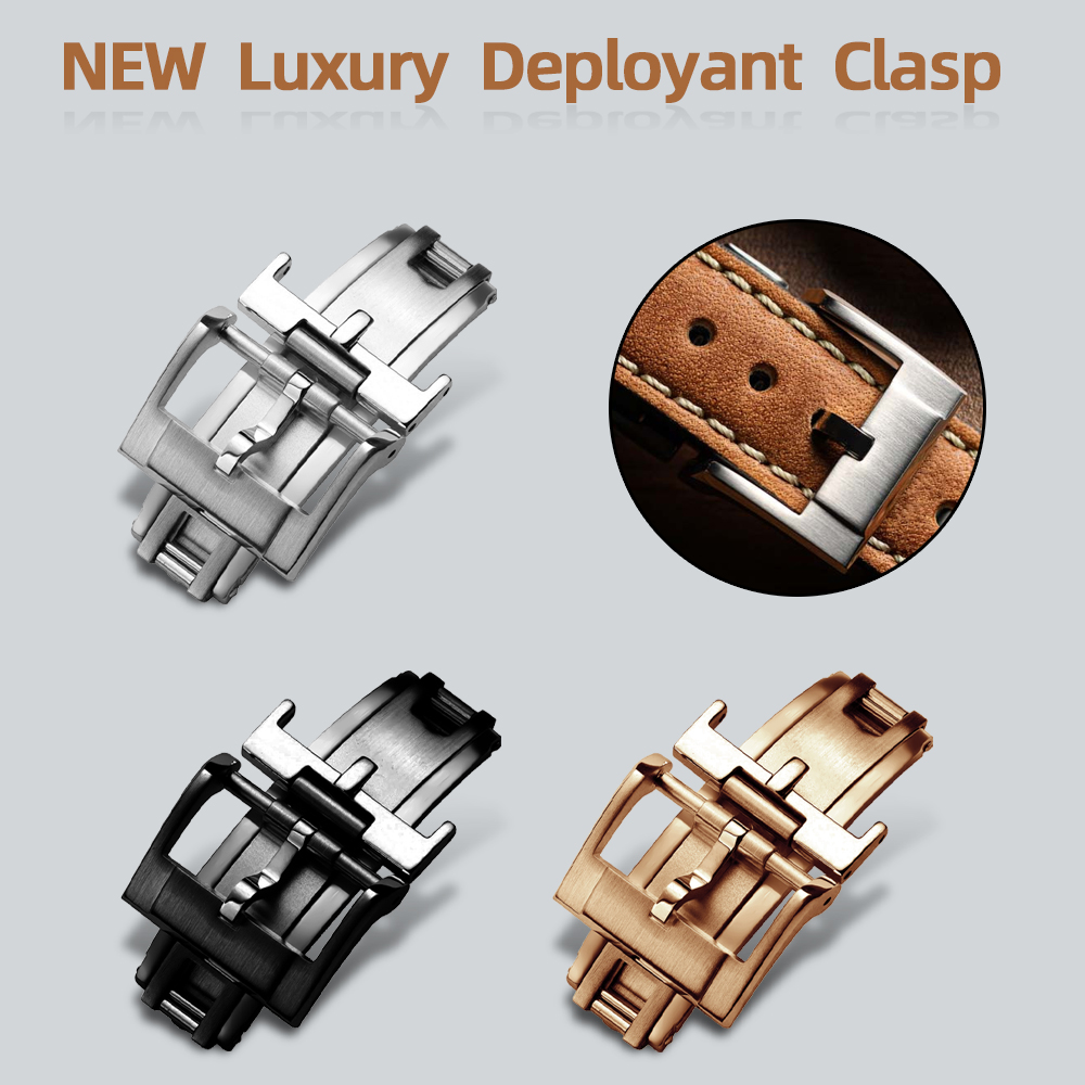 NEW Luxury Deployant Clasp 16m - Luxury Watch Logo recension och pris