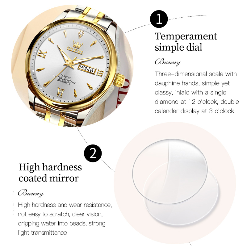OLEVS 9806 Classic Women's Wat - Luxury Watch Cheap recension och pris