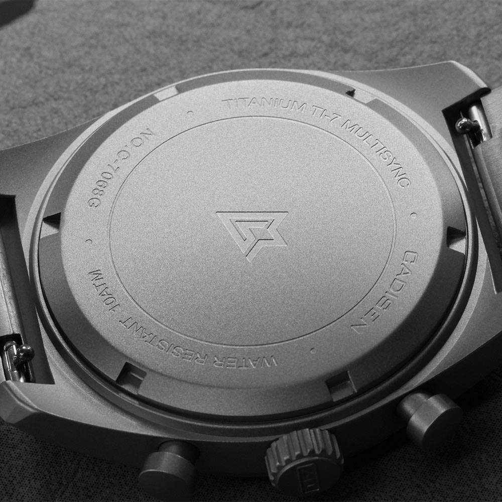CADISEN TI-7 MULTISYNC Titaniu - Titanium Sport Watch recension och pris