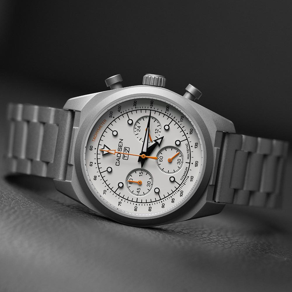 CADISEN TI-7 MULTISYNC Titaniu - Titanium Sport Watch recension och pris