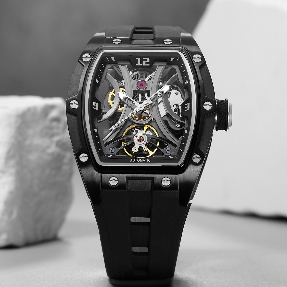MEGIR 2245 Tonneau Skeleton Au - Automatic Pilot Watch recension och pris