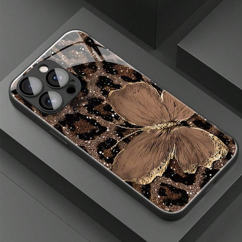 Luxury Butterfly Leopard Patte - Luxury Watch Case recension och pris