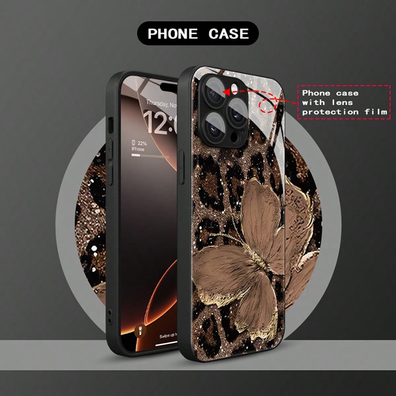 Luxury Butterfly Leopard Patte - Luxury Watch Case recension och pris