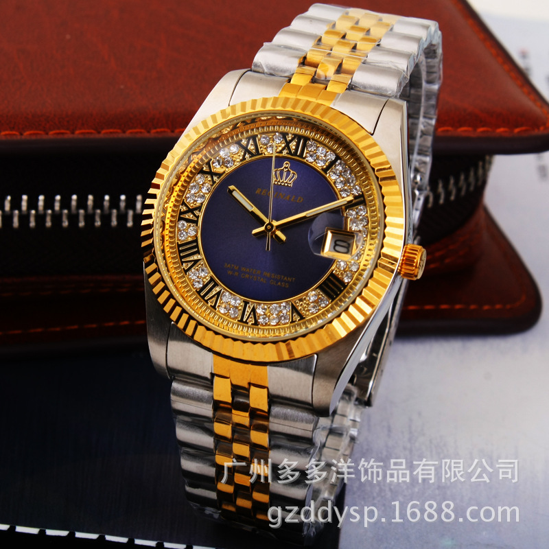 2016 Luxury HK REGINALD Brand  - Luxury Watch Logo recension och pris