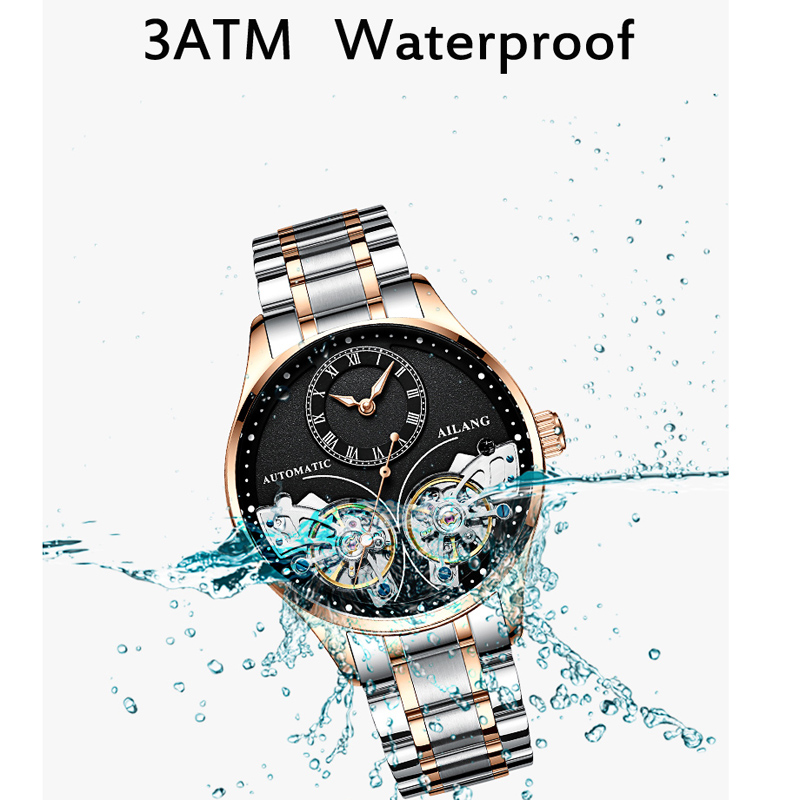 AILANG Brand New Fashion Doubl - Automatic Pilot Watch recension och pris