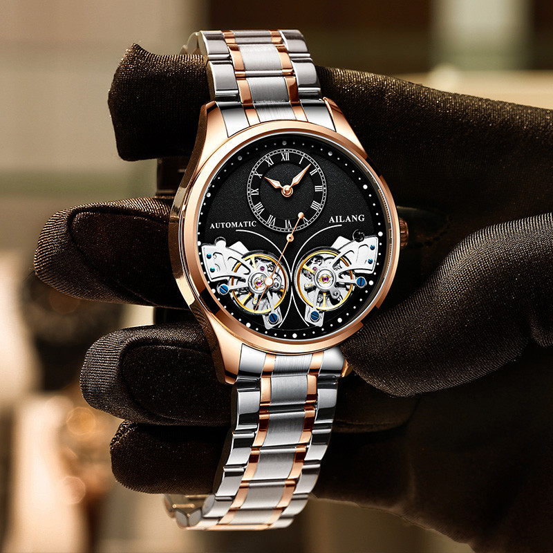 AILANG Brand New Fashion Doubl - Automatic Pilot Watch recension och pris