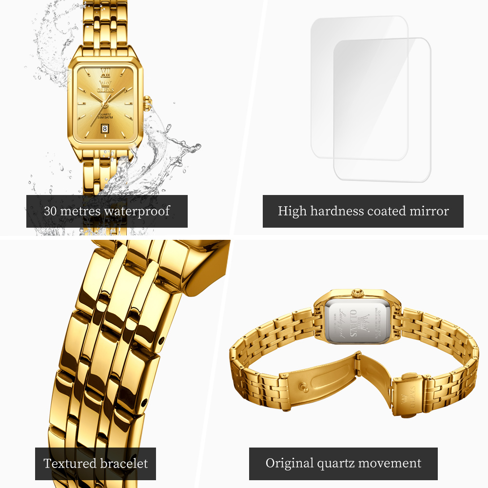 OLEVS Luxury Top Brand Women's - Luxury Watch Cheap recension och pris
