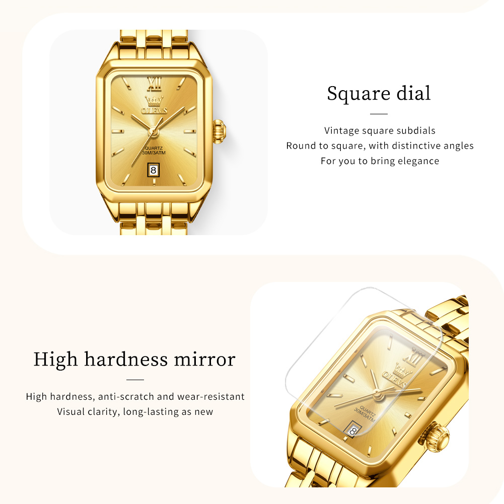 OLEVS Luxury Top Brand Women's - Luxury Watch Cheap recension och pris