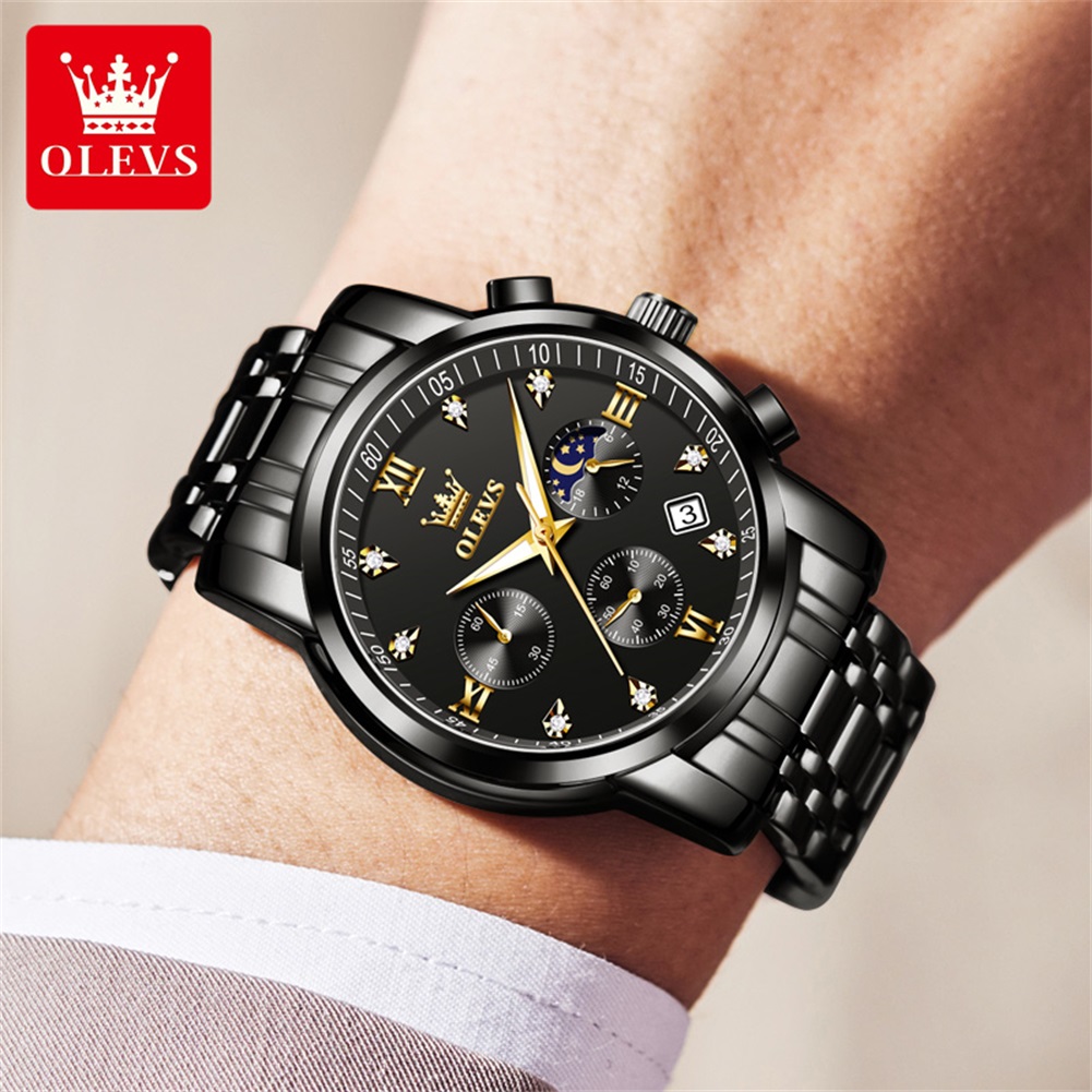 OLEVS Popular men's watches st - Luxury Watch Logo recension och pris