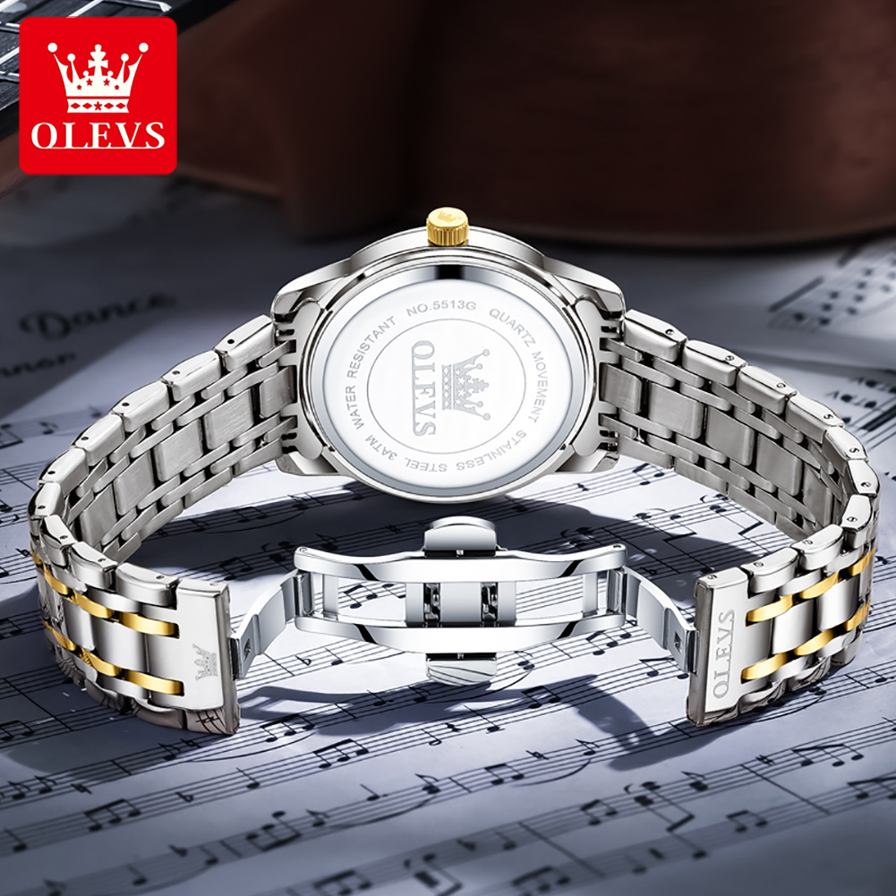 OLEVS Brand Fashion men's watc - Luxury Watch Logo recension och pris