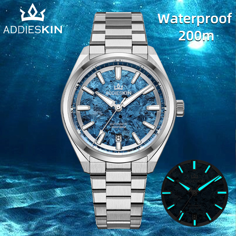 ADDIESDIVE Luxury Watch Sapphi - Titanium Sport Watch recension och pris